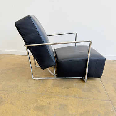 Flexform A.B.C. Leather Reclining Arm Chair by Antonio Citterio