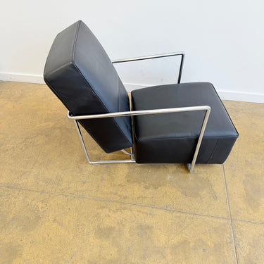 Flexform A.B.C. Leather Reclining Arm Chair by Antonio Citterio