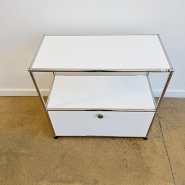 USM Haller Half Size Credenza - Pure White