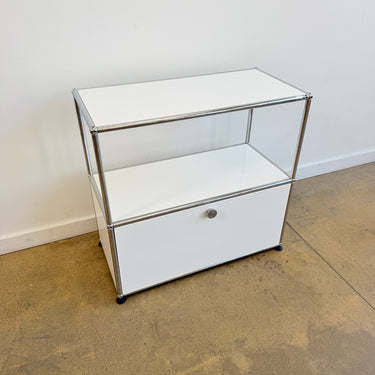 USM Haller Half Size Credenza - Pure White