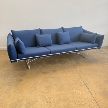 Herman Miller Wireframe Sofa by Sam Hecht & Kim Colin - Blue