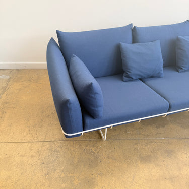 Herman Miller Wireframe Sofa by Sam Hecht & Kim Colin - Blue