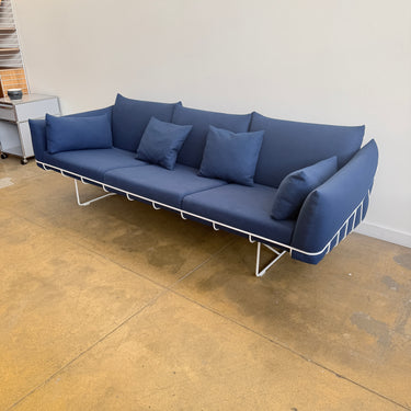 Herman Miller Wireframe Sofa by Sam Hecht & Kim Colin - Blue