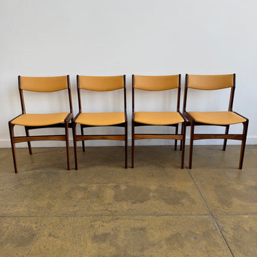 Danish Modern Rosewood dining chairs by Erik Buch for Anderstrup Stolefabrik,