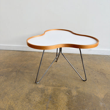 Swedese Flower Table Black Lazur Oak Wood (Three Available)