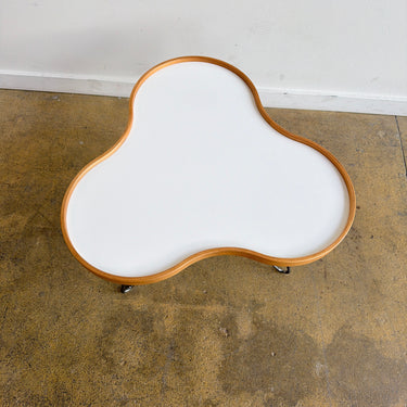 Swedese Flower Table Black Lazur Oak Wood (Three Available)
