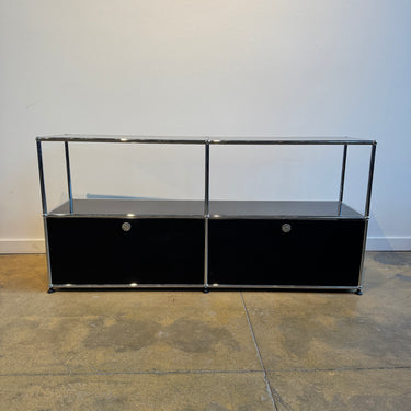 USM Haller 2X2 Console (Graphite Black)