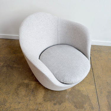 Design Within Reach Lína Swivel Chair - Maharam beck (Two Available)