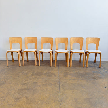 Artek "Set of 6" Aalto Chair 66