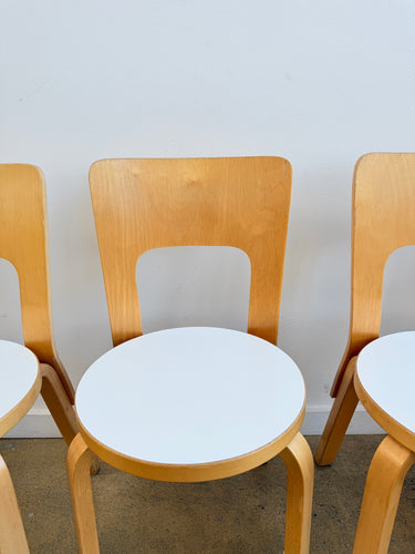 Artek "Set of 6" Aalto Chair 66