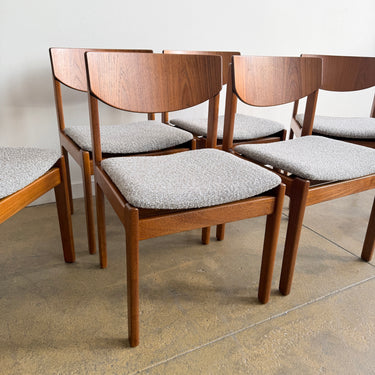 Danish Modern Soro Stolefabrik 6 Teakwood Dining Chairs - Fully Restored