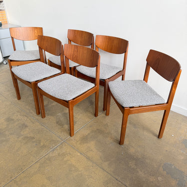Danish Modern Soro Stolefabrik 6 Teakwood Dining Chairs - Fully Restored