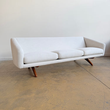 Danish Modern Illum Wikkelso ML-90 Performance Tweed Fabric Sofa