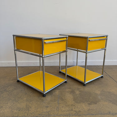 USM Haller Set of 2 Nightstands (Golden Yellow)