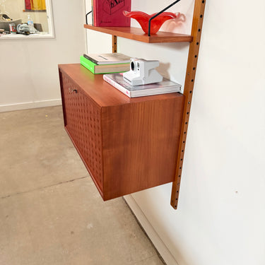 Danish Modern Poul Cadovius Teak Wall Shelving
