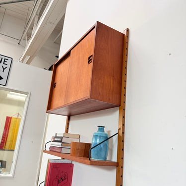 Danish Modern Poul Cadovius Teak Wall Shelving