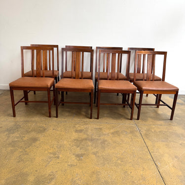Vintage! Swedish Bertil Fridhagen for Bodafors 8 Rosewood Dining Chairs