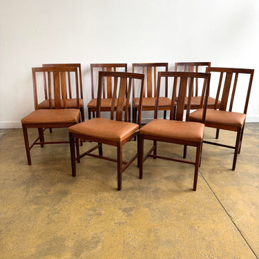 Vintage! Swedish Bertil Fridhagen for Bodafors 8 Rosewood Dining Chairs