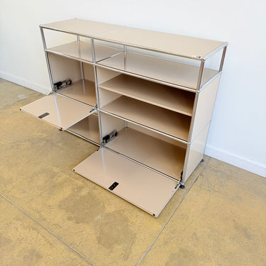 USM Haller 2X3 Storage Solution - Beige