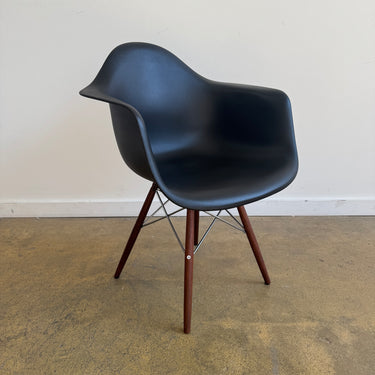 Herman Miller Eames Molded Plastic Walnut Armchair