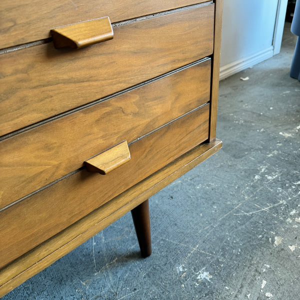 Mid Century Modern 9 drawer low dresser