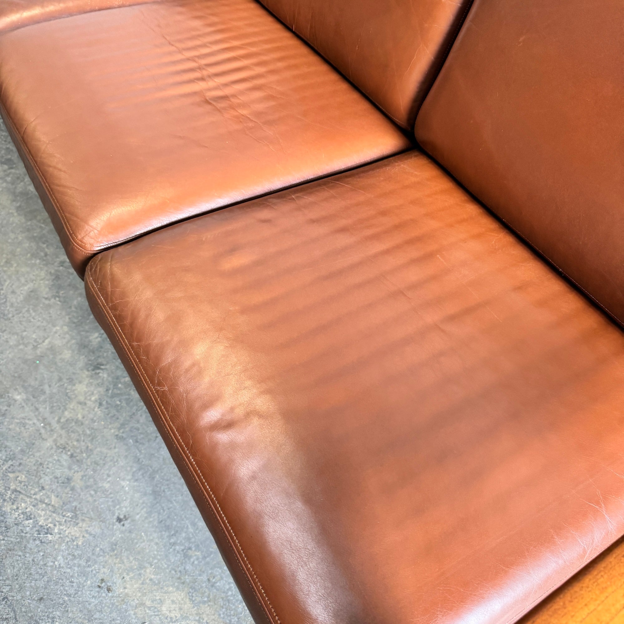 Danish Modern Ole Wanscher Three Seater Senator sofa