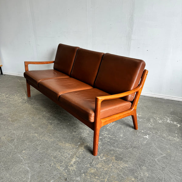 Danish Modern Ole Wanscher Three Seater Senator sofa