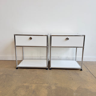 USM Haller Nightstand - White