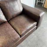 Arhaus Leather Sofa