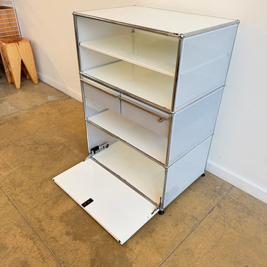 USM Haller Tall Perforated Storage - 20 Deep'