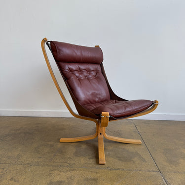 Falcon High-Back Chair by Sigurd Resell for Vatne Møbler, Norway, 1970s