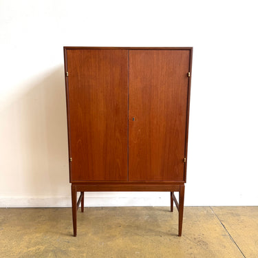 Danish Modern Teak Bar Cabinet, 1960s