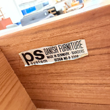 Danish Modern Poul Cadovious Desk Wall Unit
