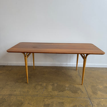 Danish Modern Bruno Mathsson Dining Table by Karl Mathsson