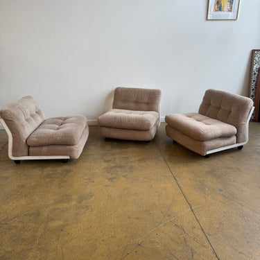 Vintage! B&B Italia Mario Bellini “Amanta” Modular Sofa/ Chair 1970s (Price Per)