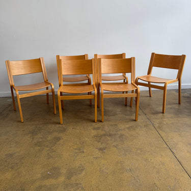 Danish Modern Magnus Olesen 45-Series Dining Chairs - Set of 6