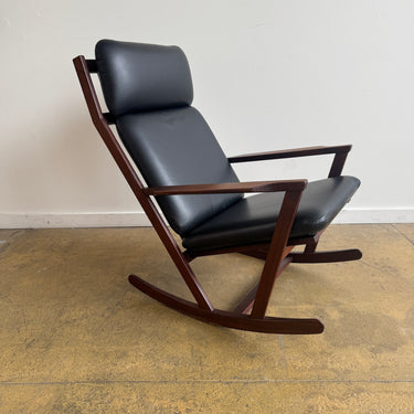 Danish Modern Rocking Chair by Poul Volther for Frem Røjle