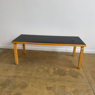 Artek! Alvar Aalto 59' Black Laminate "COFFEE" Table