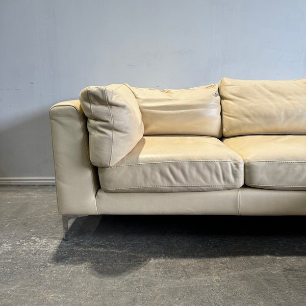 Design Within Reach 2 Piece American Leather Albert Sectional by Ted Boerner