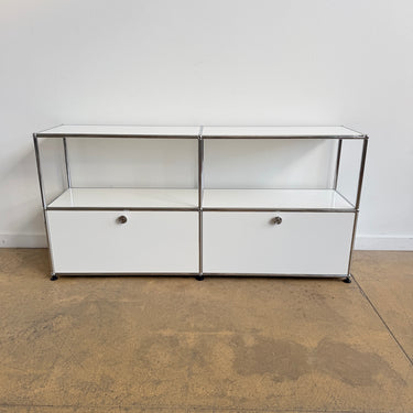 USM Haller 2X2 Media Console - Pure White