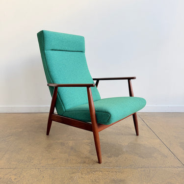 Danish Teak Lounge Chair by Fritz Hansen (Restored)