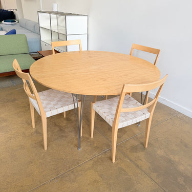 Dux Bruno Mathsson Large Birch Dining Table