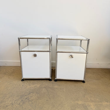 USM Haller Nightstand 14'' - Pure White (Price Per)