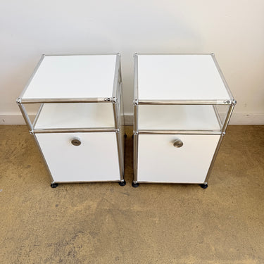 USM Haller Nightstand 14'' - Pure White (Price Per)