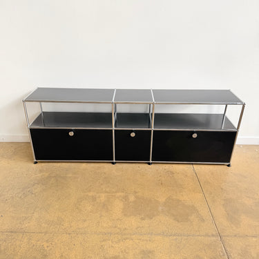 USM Haller 3X2 - 75' Media Console - Graphite Black