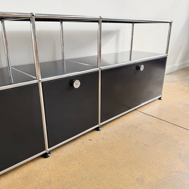 USM Haller 3X2 - 75' Media Console - Graphite Black