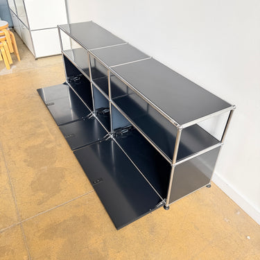 USM Haller 3X2 - 75' Media Console - Graphite Black