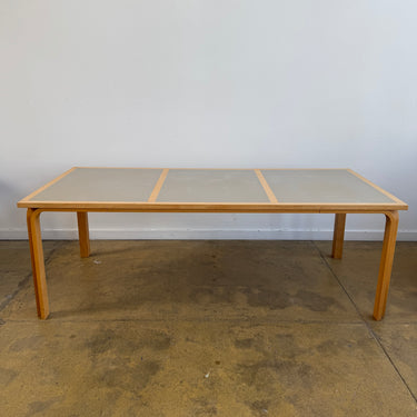 Danish Modern Magnus Olesen Birch Dining Table/ Desk (79.5 Length)