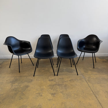 Herman Miller Eames set of 6 Shell Chairs