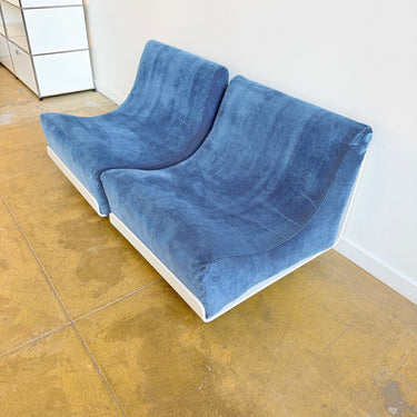 Vintage Space Age Orbis Lounge chair by Luigi Colani for Cor 1970's (Two Available)